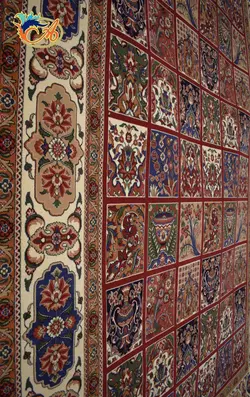 گبه ماشینی افرند زمینه لاکی کد 800