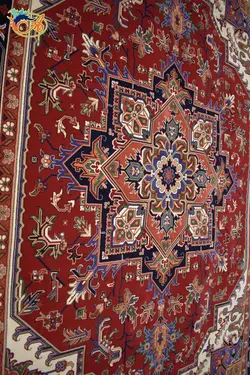 گبه ماشینی افرند زمینه لاکی کد 730