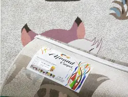 فرش کودک افرند مدل باغ‌وحش کد 147