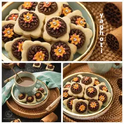 شیرینی خانگی یاقوتی دو رنگ وزن : + – ۱ کیلو گرم با بسته بندی