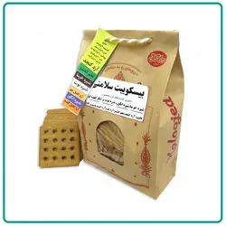 بیسکویت سلامتی (بیسکوجد) با شیرین کننده طبیعی