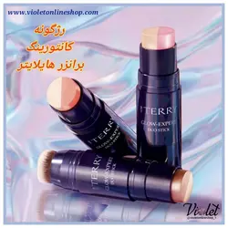 استیک سه منظوره رژ گونه ، برانزر و هایلایتر بای تری