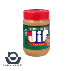 کره بادام زمینی جیف رژیمی Jif Creamy : وزن 454 گرم