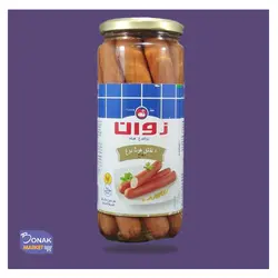 کنسرو هات داگ زوان 520 گرم zwan: