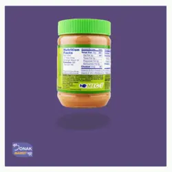 کره بادام زمینی جیف امگا 3 رژِیمی