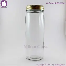 جار استوانه ای یک کیلویی ( درب کانتینری 68) - کارتن 24 تایی