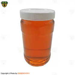 عسل چهل گیاه طبیعی شیشه یک کیلویی - زنبورشاپ