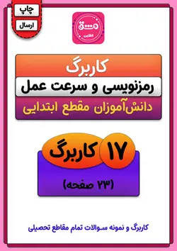 کاربرگ رمز نویسی و سرعت عمل