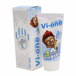 خمیردندان کودک طعم آدامس وی وان ۶۰ میل | Vi-One gum Plus Toothpaste For Kids ۶۰ ml