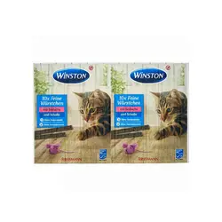 تشویقی مدادی گربه وینستون 10 عددی  ماهی سالمون و پولاک(winston)