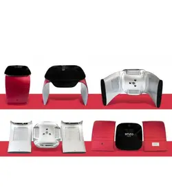 ماسک تونلی 7 نور بخار دار گرم و سرد + کلسیم تراپی LED Facial Mask