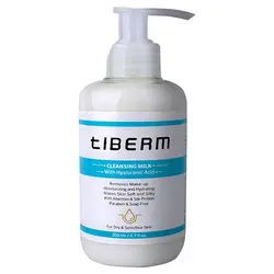 شیر پاکن صورت برند تیبرم TIBERM حجم 200 میلی لیتر
