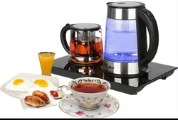 چای ساز شیشه ای TM-452 / تولیپس