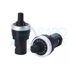 پتانسیومتر تک دور با قطر 22mm ترمینالی - رابو الکتریک