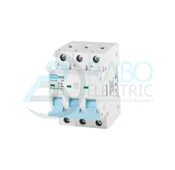 کلید مینیاتوری سه پل موتوری قدرت قطع 6KA مدل KMCB-C04-3P-4A - رابو الکتریک