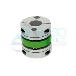 کوپلینگ فلزی دو دیسک قابل انعطاف با ارتفاع 50 مدل SDWC-47C 16*20 - رابو الکتریک