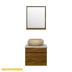 کابینت روشویی کاکتوس مدل وود سیمکان 50 - فروشگاه نوین روز