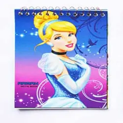 دفترچه یادداشت جلد مقوایی کم برگ کارتونی