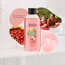 شامپو بدن نشاط بخش با رایحه کیک توت فرنگی Scents &amp; Moments