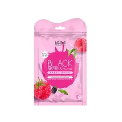 ماسک آبرسان  تمشک و روغن درخت چای وارمی بسته 2 عددی