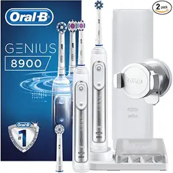 مسواک برقی اورال بی مدل Genius 8900 دو قلو - کارمادنت