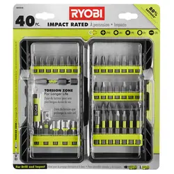 جعبه بیت 40 پارچه مدل AR2038 برند RYOBI - ابزارمال | فروشگاه ابزارآلات صنعتی