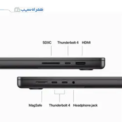 لپ تاپ اپل 16.2 اینچ مدل 2023 Macbook Pro MRW13