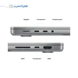 لپ تاپ اپل 14 اینچ مدل 2023 Macbook Pro MPHJ3