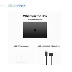 لپ تاپ اپل 16 اینچی مدل MacBook Pro MRW33 2023
