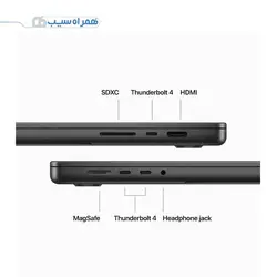 لپ تاپ اپل 16 اینچی مدل MacBook Pro MRW33 2023