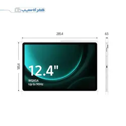 تبلت سامسونگ Galaxy Tab S9FE Plus 5G ظرفیت 256 گیگابایت رم 12