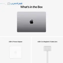 مک بوک پرو 14 اینچی اپل مدل Apple MacBook Pro 14 (2021)- MKGT3