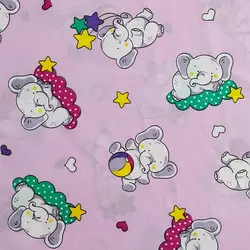 پارچه ملحفه طرح هپی لند کد 170 - مترینوشاپ