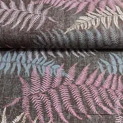 پارچه ملحفه طرح سرخس کد 125 - مترینوشاپ