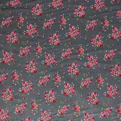 پارچه ملحفه طرح رز کد 0150 - مترینوشاپ