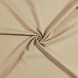 پارچه تترون کد 4720 کرم نخودی عرض 150 - مترینوشاپ