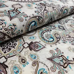 پارچه ملحفه طرح ترمه کد 300 - مترینوشاپ