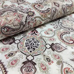 پارچه ملحفه طرح ترمه کد 125 - مترینوشاپ