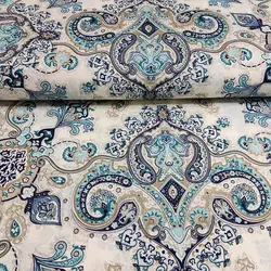 پارچه ملحفه طرح ترمه کد 140 - مترینوشاپ