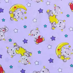 پارچه ملحفه طرح تدی کد 160 - مترینوشاپ