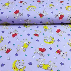 پارچه ملحفه طرح تدی کد 160 - مترینوشاپ