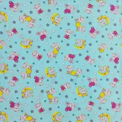 پارچه ملحفه طرح تدی کد 145 - مترینوشاپ