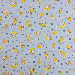 پارچه ملحفه طرح تدی کد 1218 - مترینوشاپ