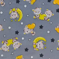 پارچه ملحفه طرح تدی کد 1318 - مترینوشاپ