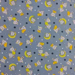 پارچه ملحفه طرح تدی کد 1318 - مترینوشاپ