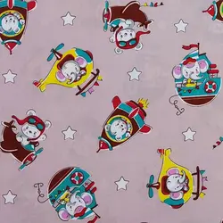 پارچه ملحفه عروسکی طرح دیانا کد 175 - مترینوشاپ