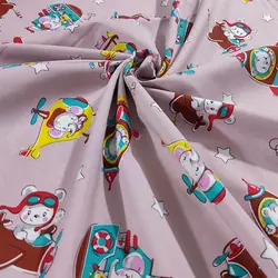 پارچه ملحفه عروسکی طرح دیانا کد 175 - مترینوشاپ