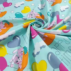 پارچه ملحفه عروسکی طرح اسنوبال کد 145 - مترینوشاپ