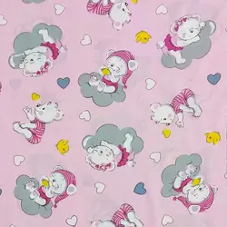 پارچه ملحفه عروسکی طرح لوسی کد 170 - مترینوشاپ