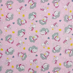 پارچه ملحفه عروسکی طرح لوسی کد 170 - مترینوشاپ